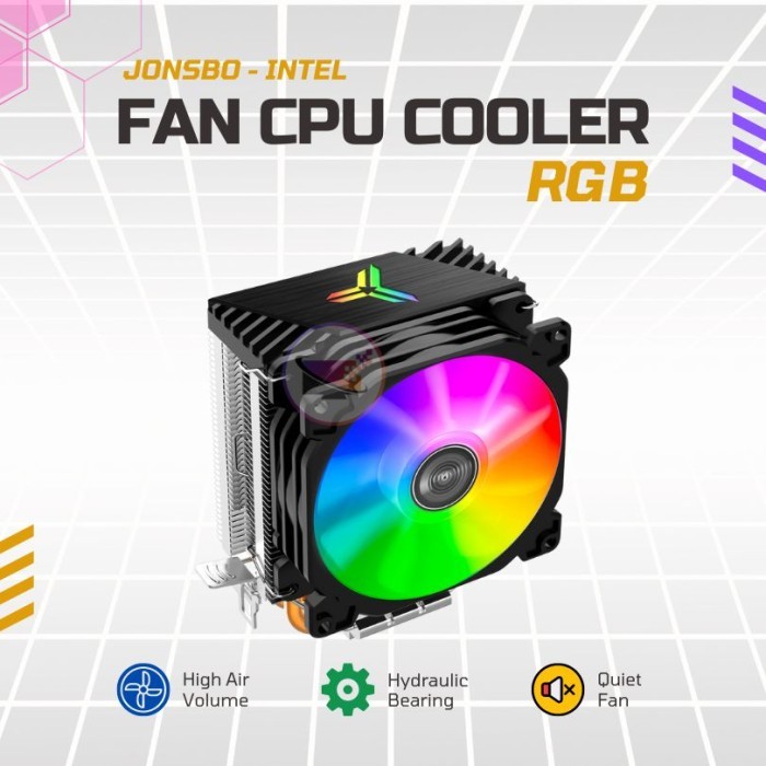 Jual Fan CPU Cooler RGB Jonsbo CR-1200 Intel | Shopee Indonesia