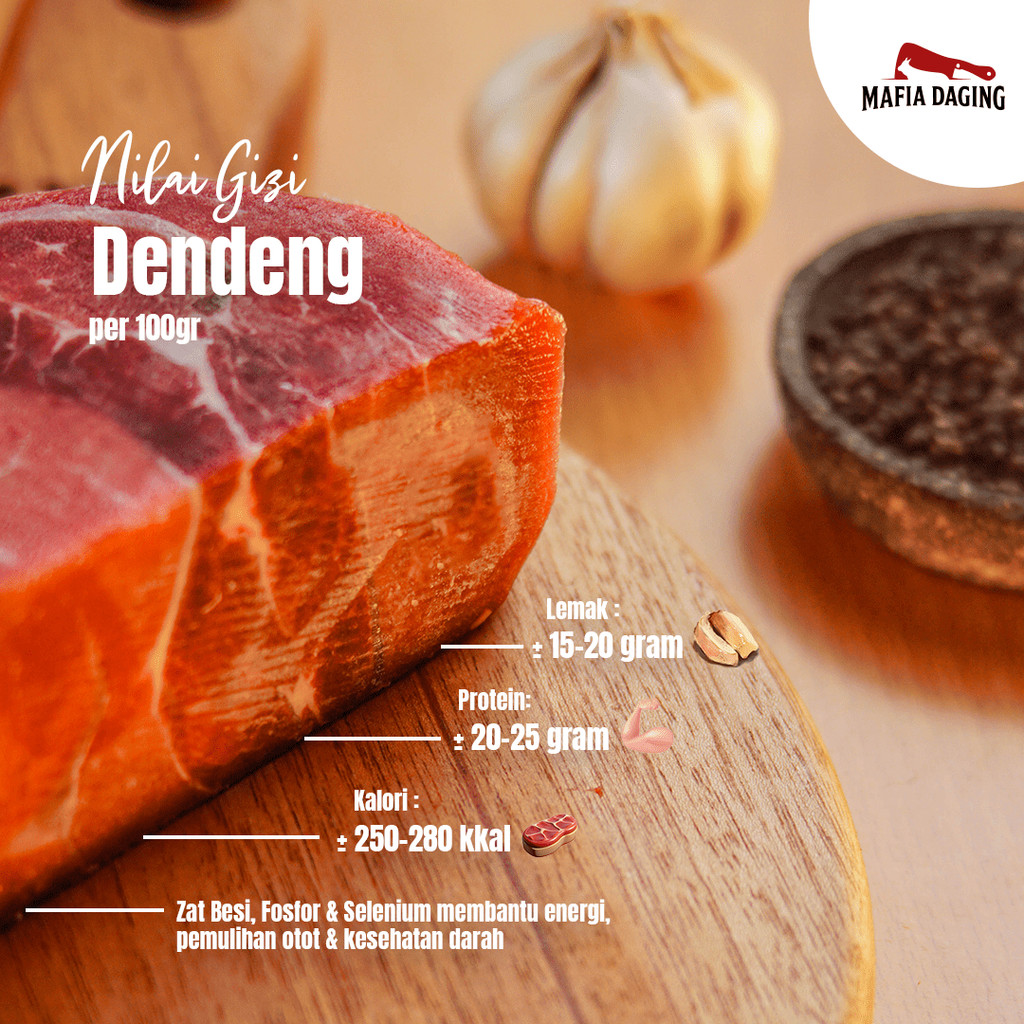Jual [Mafia Daging] DAGING RENDANG & DENDENG / AUSTRALIA RUMP CUT 500gr ...