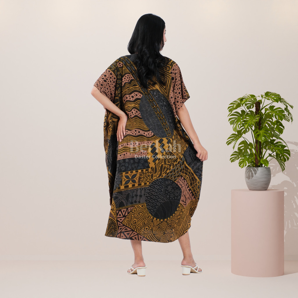 Daster Lowo Batik Rayon Resleting Surya Teja 4