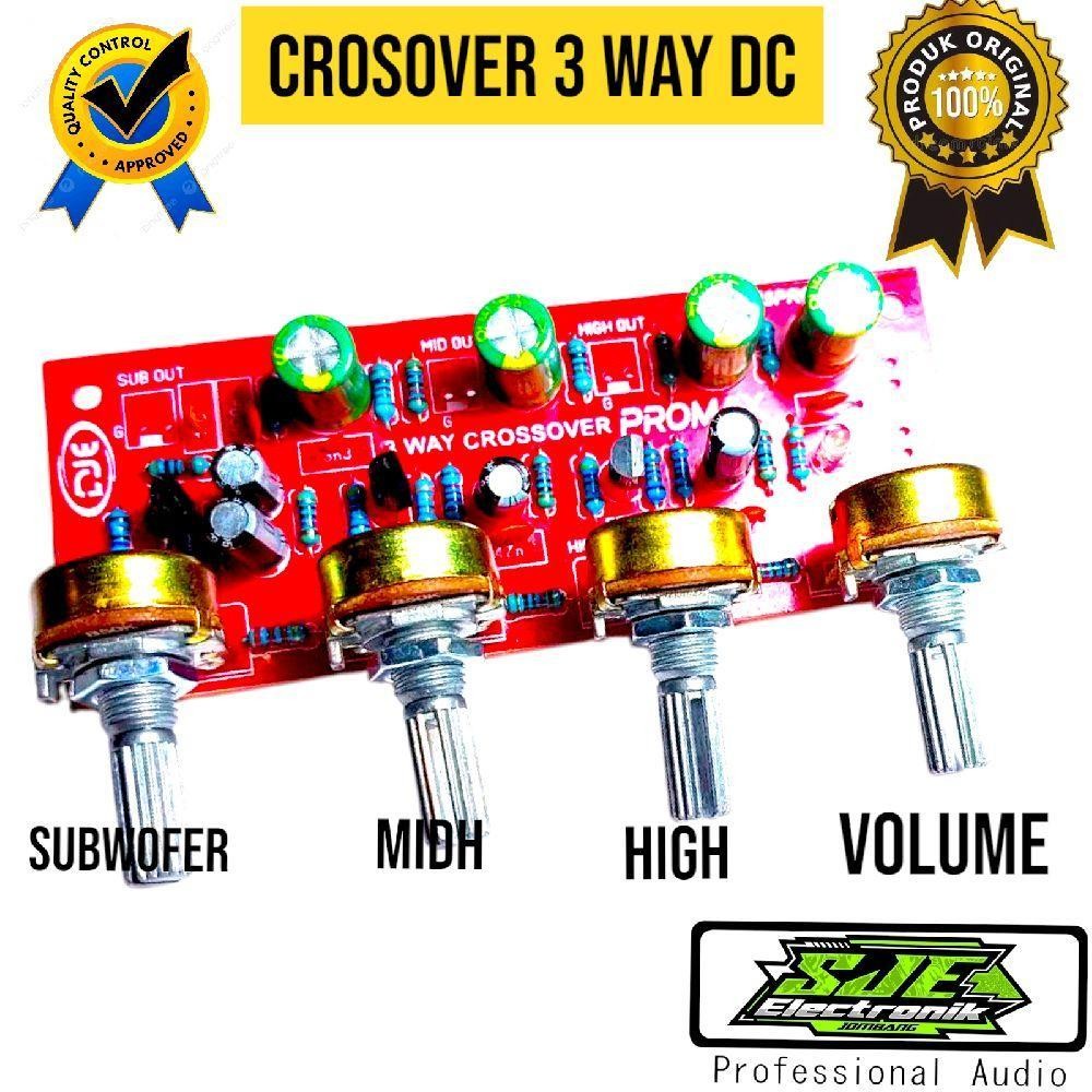 Jual crosover aktif 3 way dc sub mid high | Shopee Indonesia