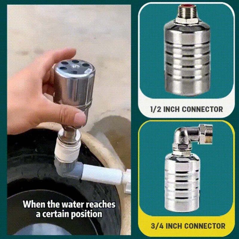 Jual 304 stainless steel fully automatic water level control float ...