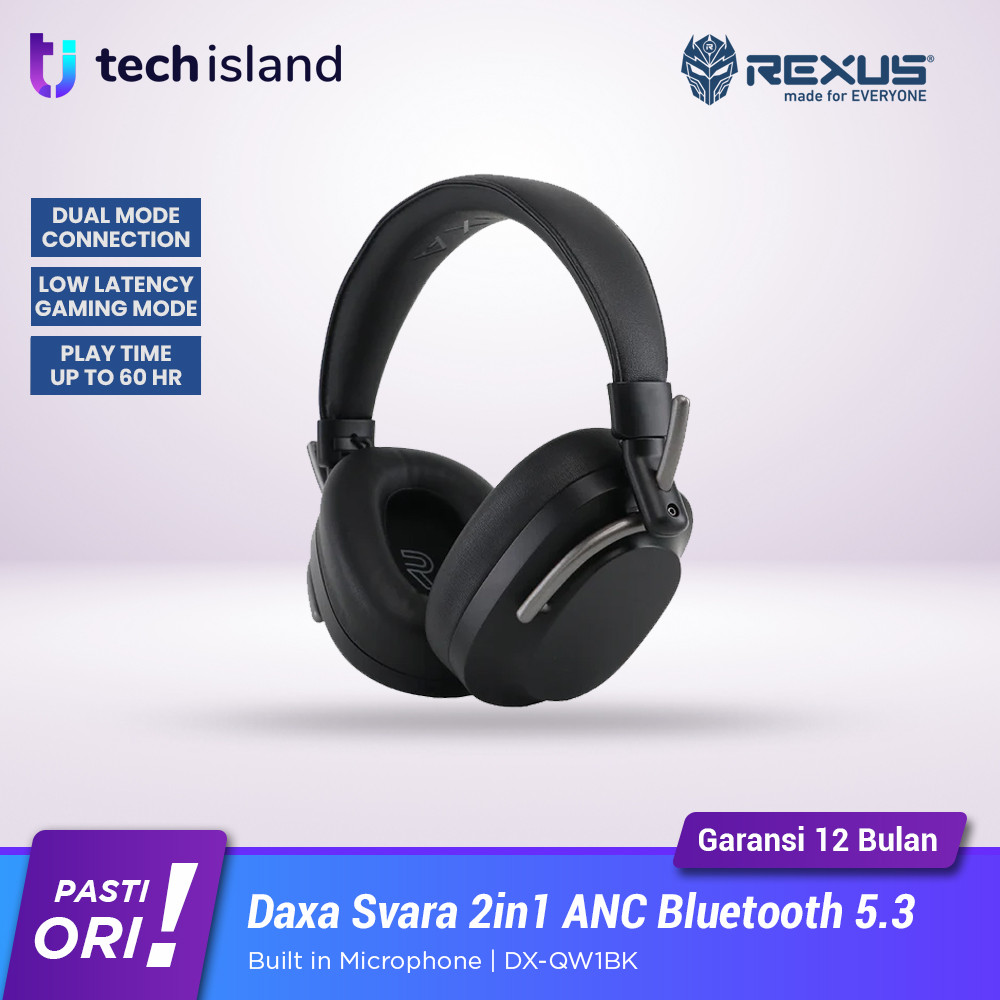 Jual Rexus Daxa Svara Headphone Bluetooth 2in1 Wired Aux Connection ...