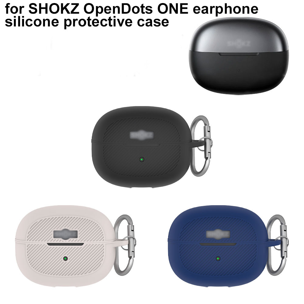Jual Headphone Silicone Case Cover with Hook for SHOKZ Open Dots ONE ...