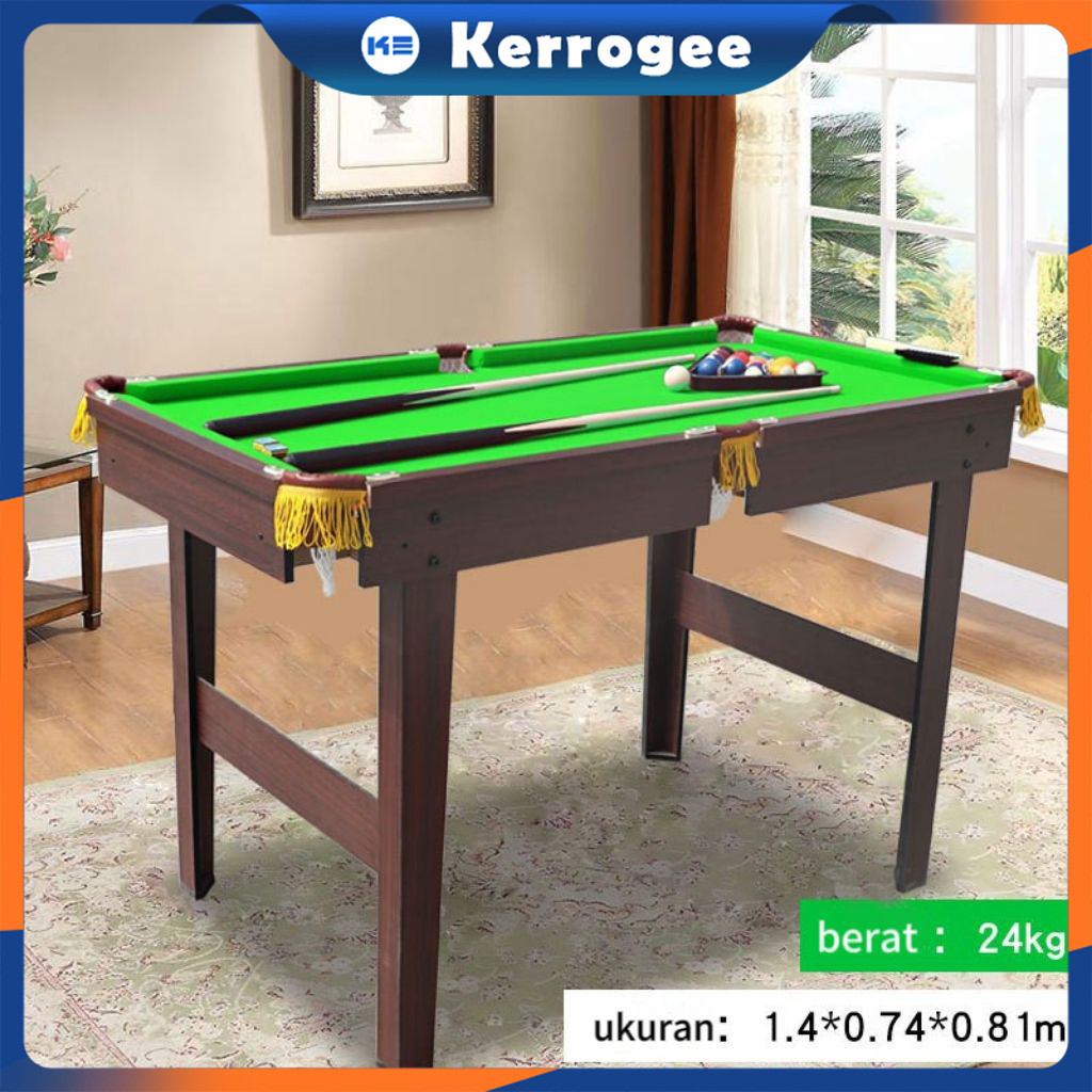 Jual Mini Pool Table / Meja Billiard Mini / Billiard Table Folded Legs ...