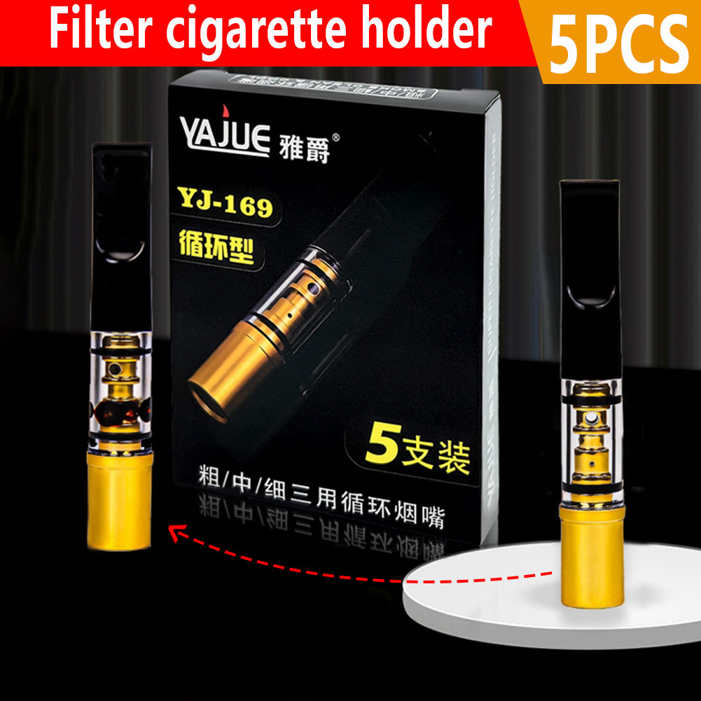 Jual 5 PCS Pipa Filter Saringan Asap Permanen Universal Cangklong RKK ...