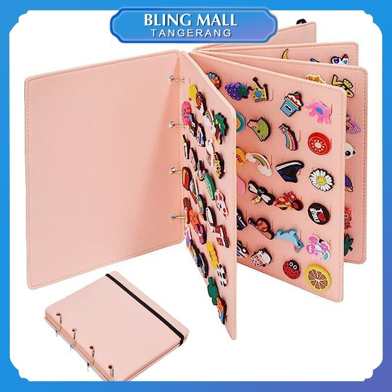 Jual Shoe Charm Collection Booklet Dirasakan Buku Storage Jepit Rambut ...