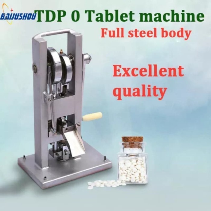 Jual Swansoft TDP 0 Tablet Press Machine handle Pill Pressing Machine ...