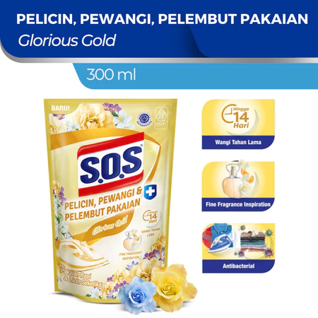 SOS Pelicin Pewangi Pelembut Pakaian