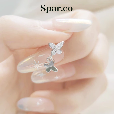 Anting Titanium Kupu-Kupu