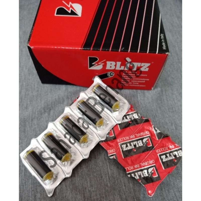 Jual Tinta Numbering/ink roll/busa roll BLITZ (harga per lembar isi 5Pc ...