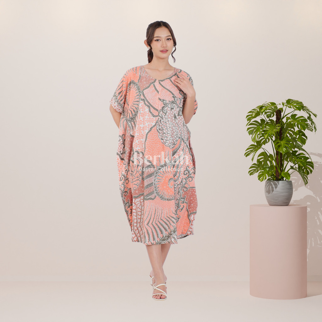Daster Lowo Batik Rayon Resleting Surya Teja 2