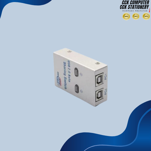 Jual Auto Switch Printer 2 Port Usb - Sharing Switcher 1-2 - Usb auto ...