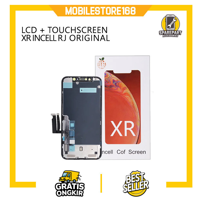 Jual LCD+TOUCHSCREEN XR INCELL ( RJ ) | Shopee Indonesia