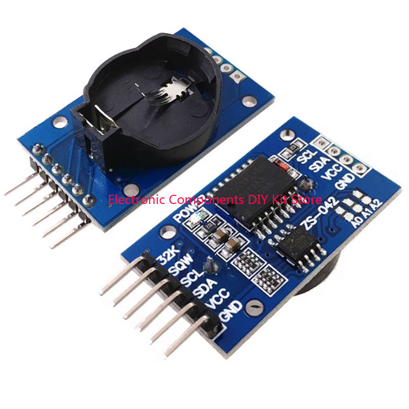 Jual DS3231 AT24C32 High Precision Clock Module IIC Module Memory ...