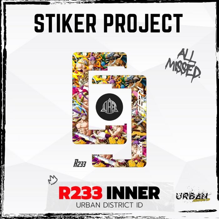 Jual Sticker / Stiker Garskin Inner R233 Part 4 - SHCR233 31 By ...
