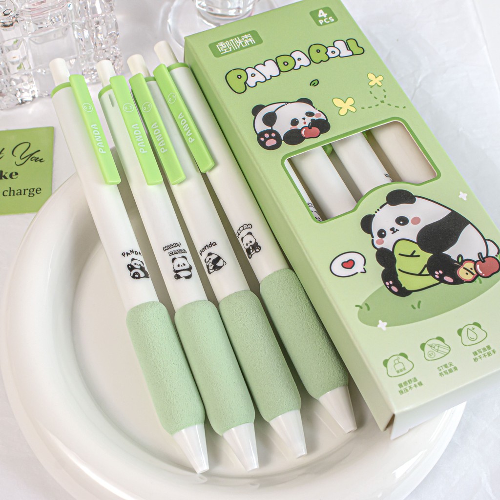 Jual TERFAVORIT PULPEN GEL MEKANIK ISI 4 PCS MOTIF, CAPYBARA, LOOPY DLL ...