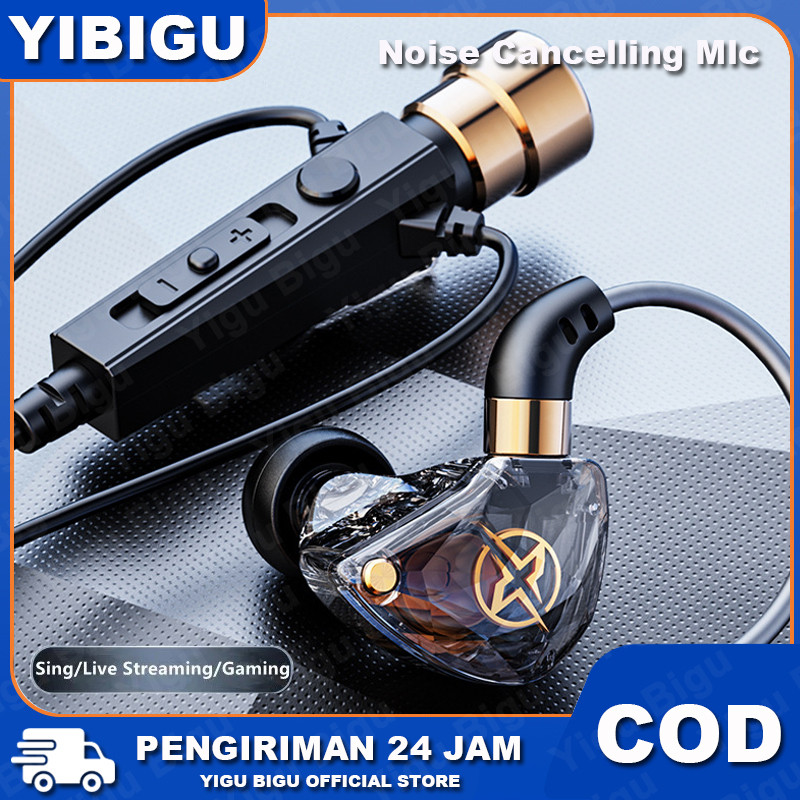 Jual COD HD Mic KT-02 Bass Headset for Gaming Live Stream Sing ...