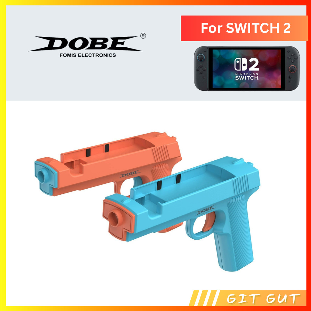 Jual Nintendo Switch 2 NSW 2 Dual Pistol Shooting Game Gun Joycon Grip ...
