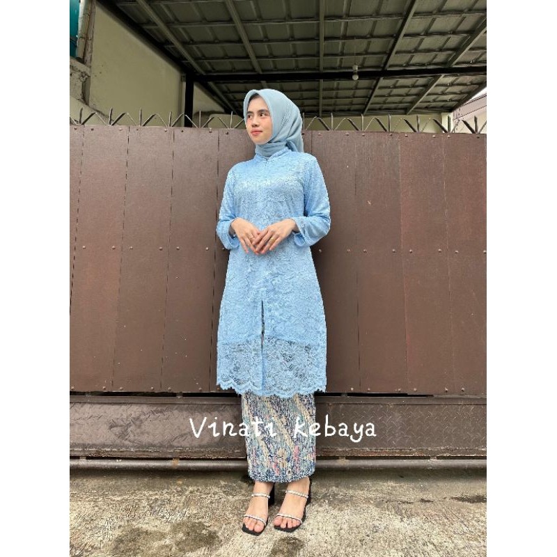 Jual KAYDEN STORE STELAN DAN ATASAN KEBAYA BROKAT TUNIK SANGHAI/KEBAYA ...