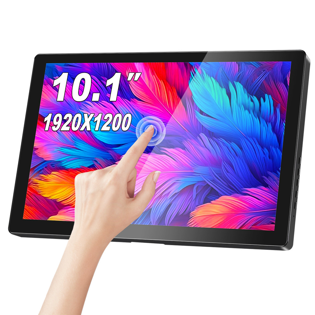 Jual 10.1″ Touch portable monitor 1920X1200 LCD display Dual HDMI ...