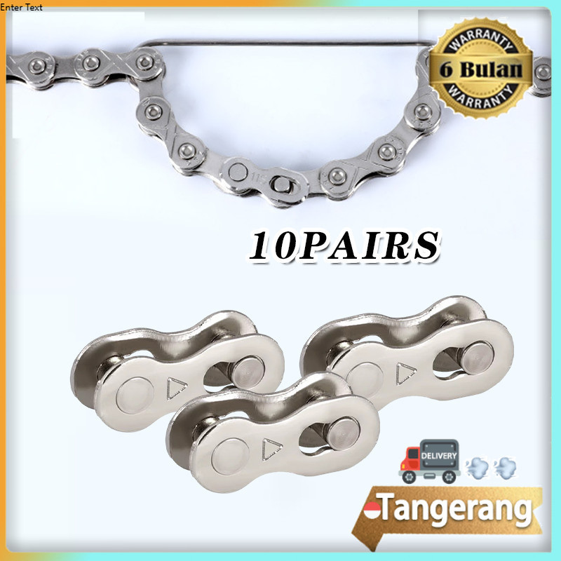 Jual 10pair Sambungan Rantai Sepeda 6 7 8 Speed Missing Link Master ...