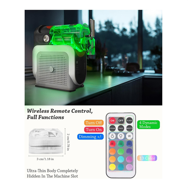 Capsule LED Pour Ninja Slushi FS301/FS300, Petites Bougies Chauffe