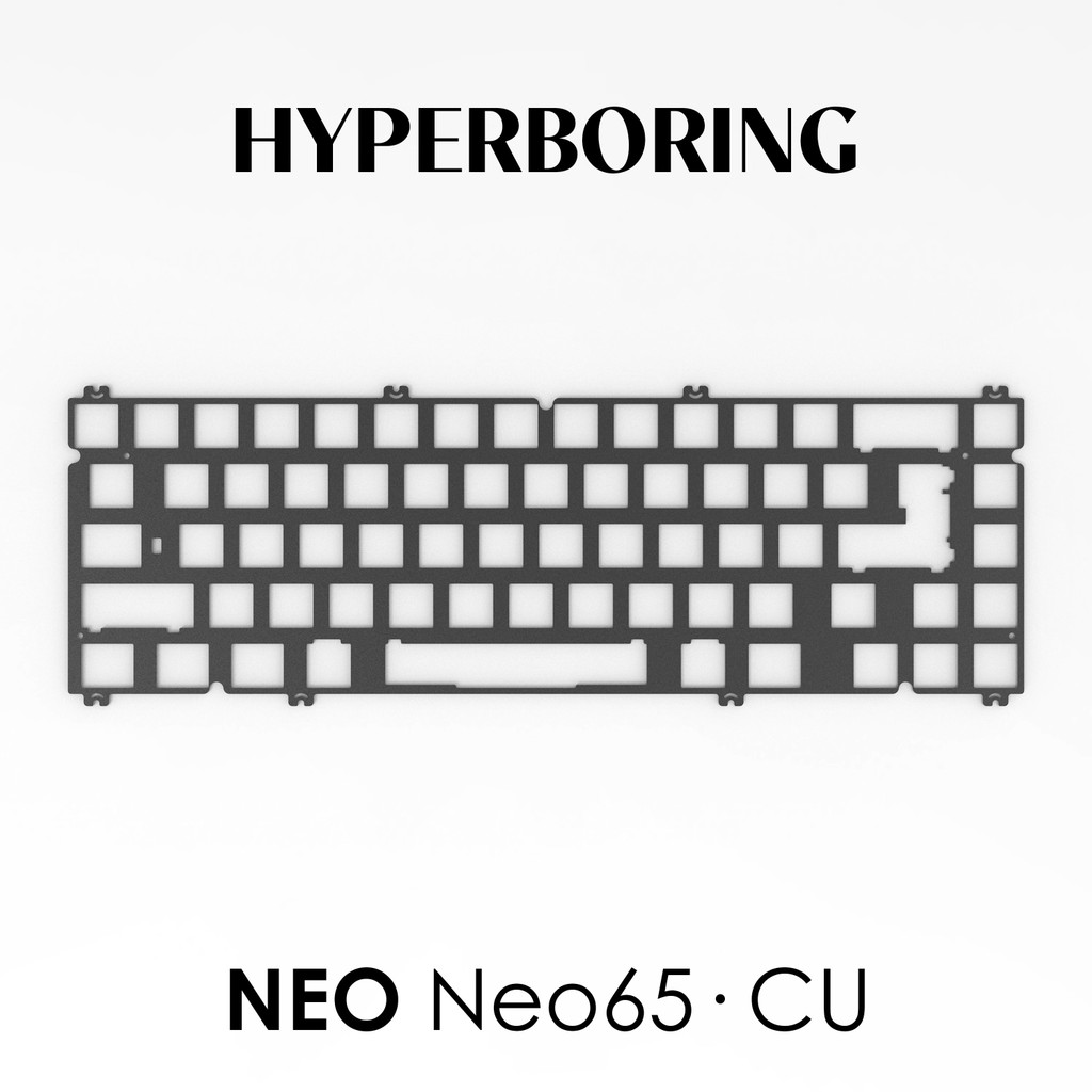 Jual Neo65CU Positioning Plate for Mechanical Keyboard PC PP FR4 Alu ...