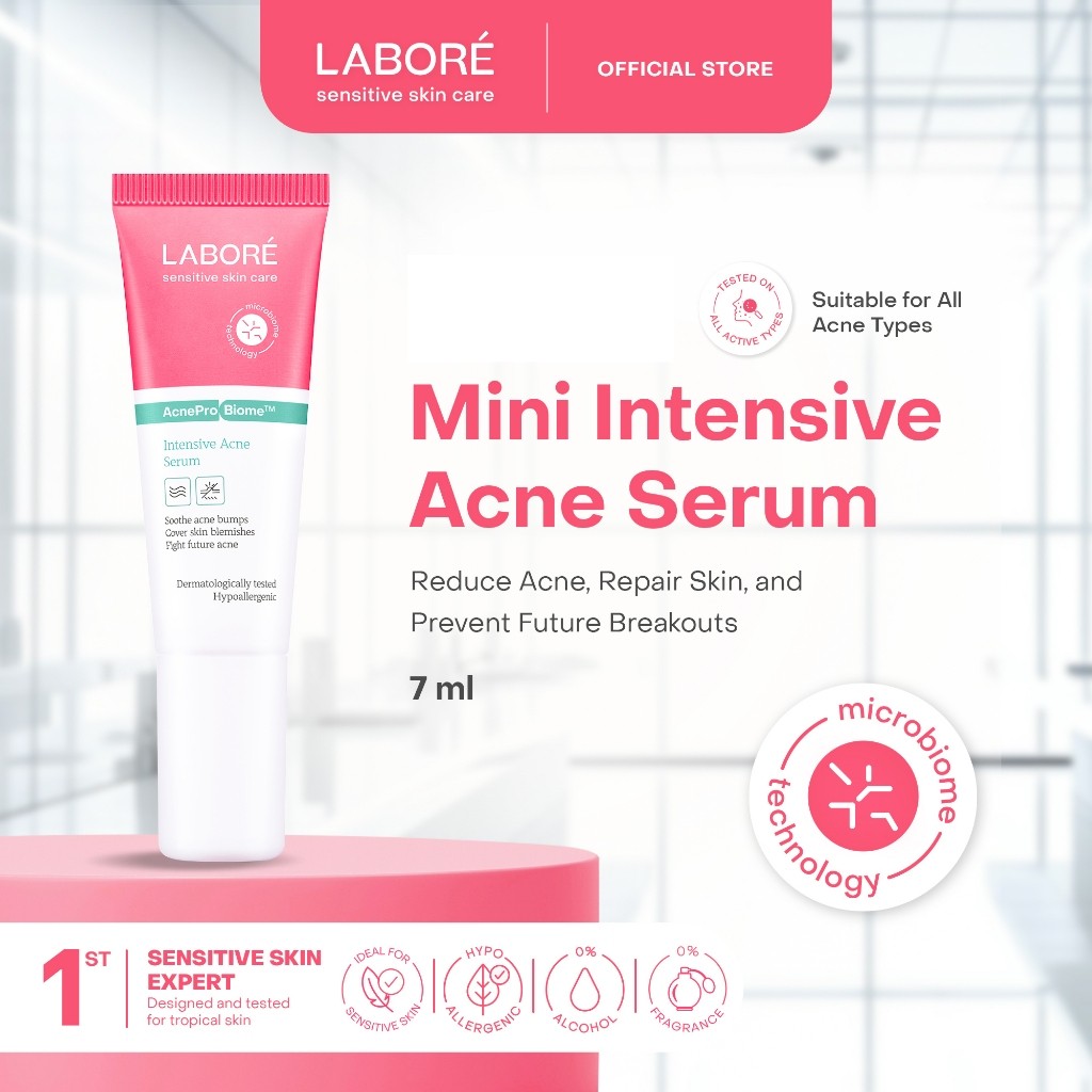 Jual Labore Intensive Acne Serum | 20ML 7ML Sensitive Skin Care AcnePro ...
