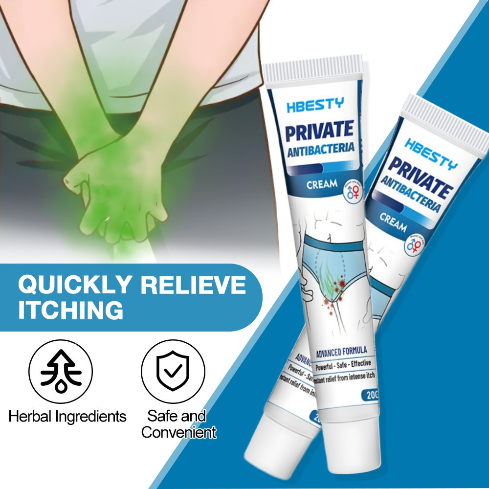 Jual Private Anti Bacterial HBESTY Cream Salep Gatal Selangkangan Eksim ...