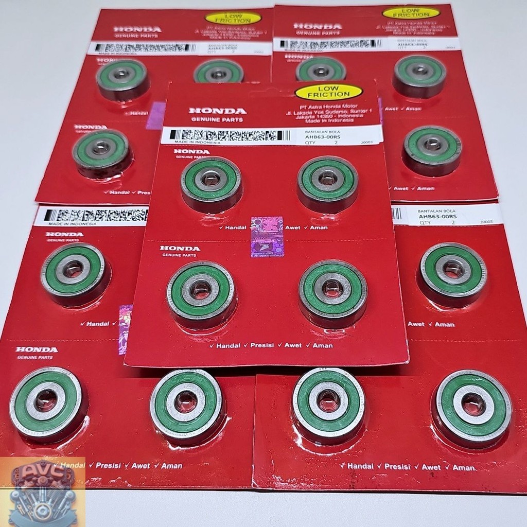 Jual (Grosir : 20 PCS) Bearing Lahar 6300 RS Laher 6300 ALF63-00RS ...