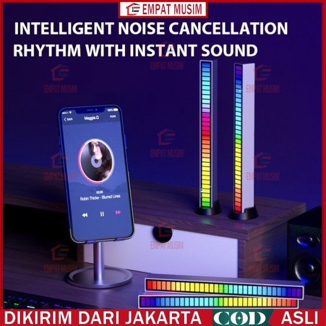 Jual Z1 Lampu RGB Musik LED Bar Audio Spectrum Indicator RGB Ryhtm ...