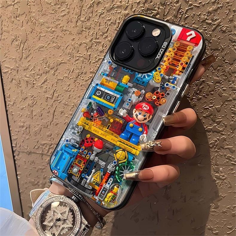Jual Casing hp Building Blocks Mario IMD Untuk Samsung Galaxy S24 Ultra ...