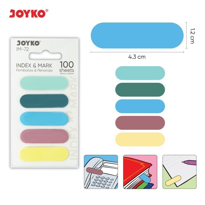 Jual Index Mark Penanda Pembatas Joyko IM-72 Plastik | Shopee Indonesia