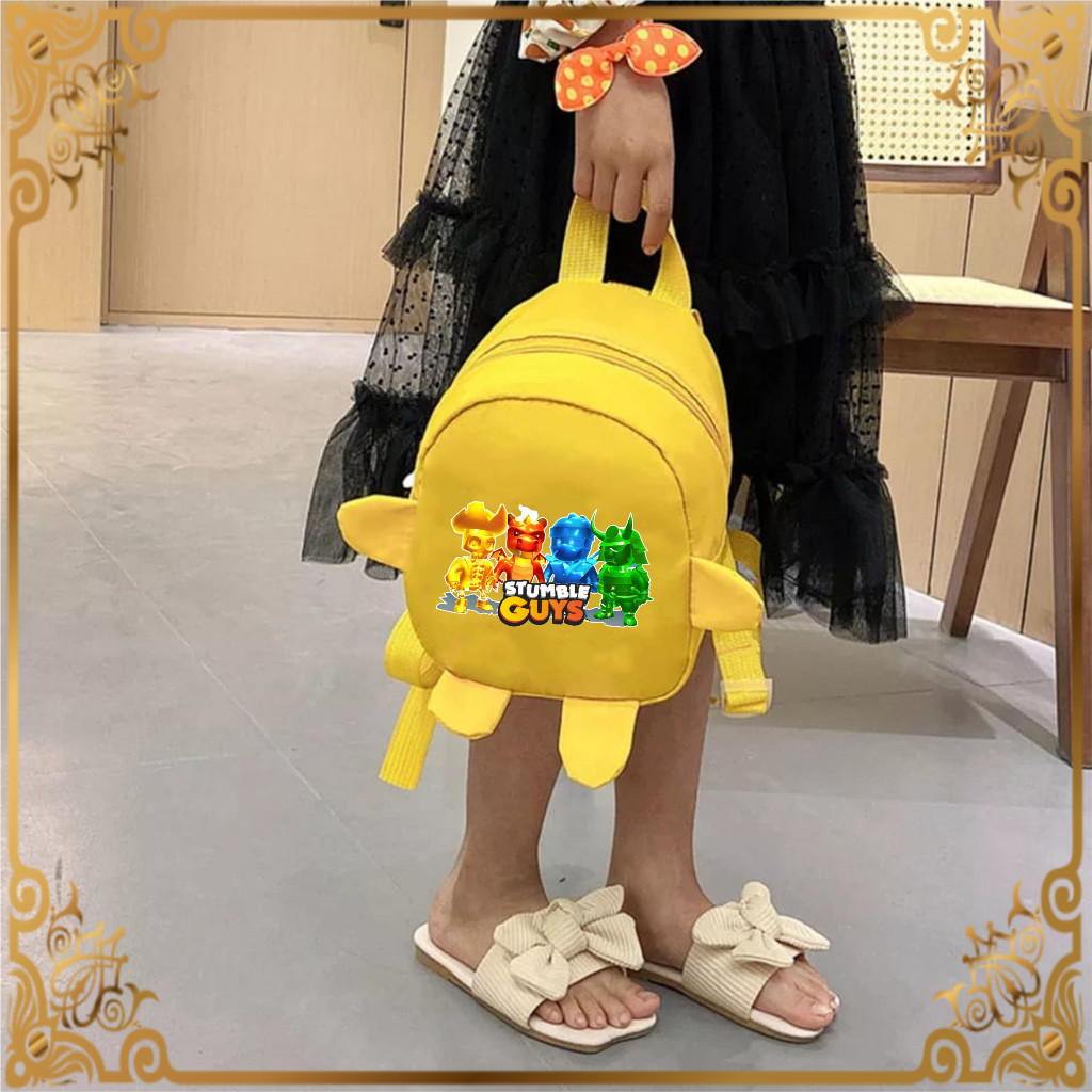 Jual TD Tas Rasel Mini Anak TK PAUD SD Motif karakter Stumble Guys Skin ...