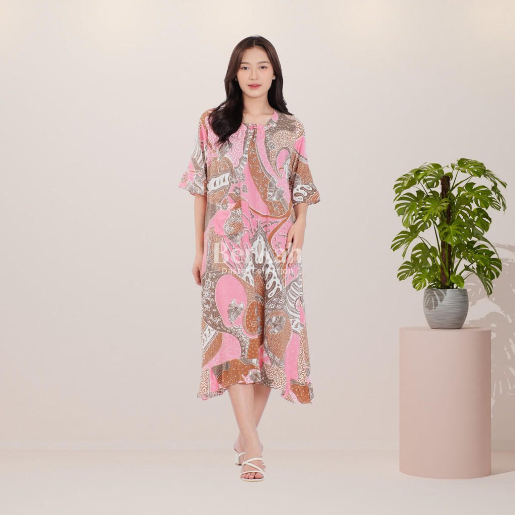 Daster Batik Rayon Karet Surya Teja Dss- 2