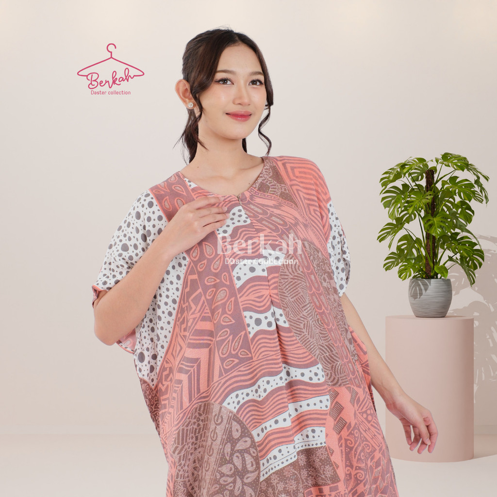 Daster Lowo Bat Rayon Resleting Surya Teja