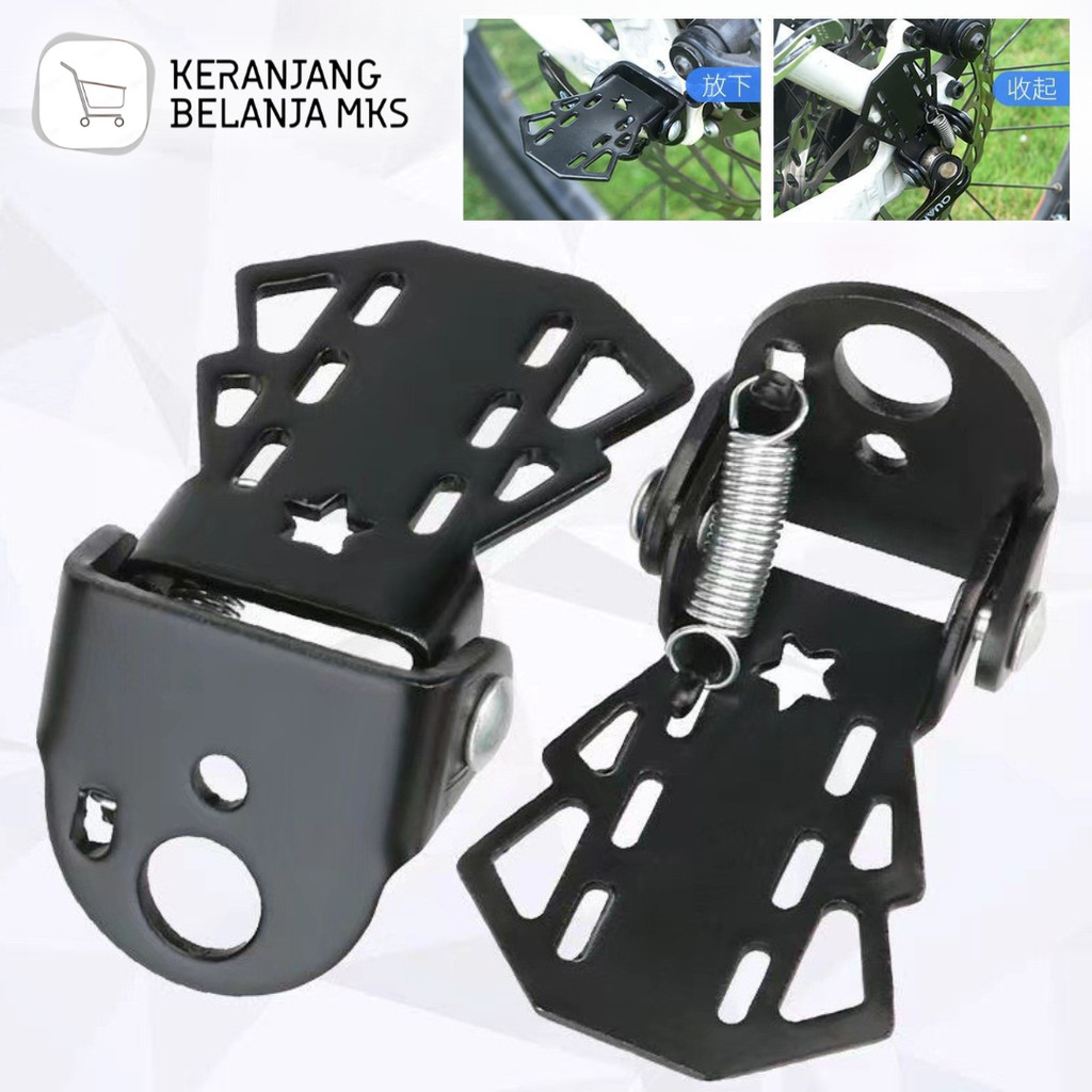 Jual Pedal Belakang Sepeda Bike Rear Pedal Foldable / Pedal Lipat ...