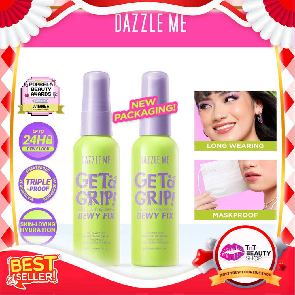 Jual Dazzle Me Get A Grip Makeup Setting Spray Tnt Beauty Shop Shopee Indonesia 1914