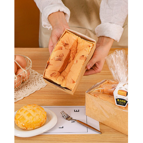 Jual 10set paper tray kue paper cup chiffon 250gr 450gr cake kue bisa ...