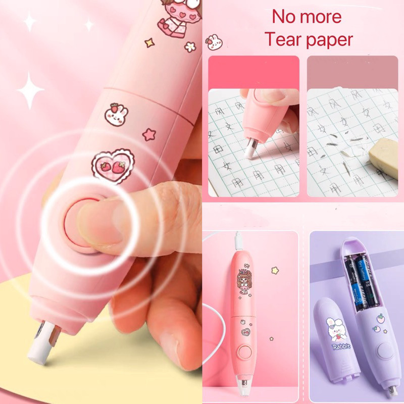 Jual Penghapus pensil otomatis / electric pencil eraser penghapus ...