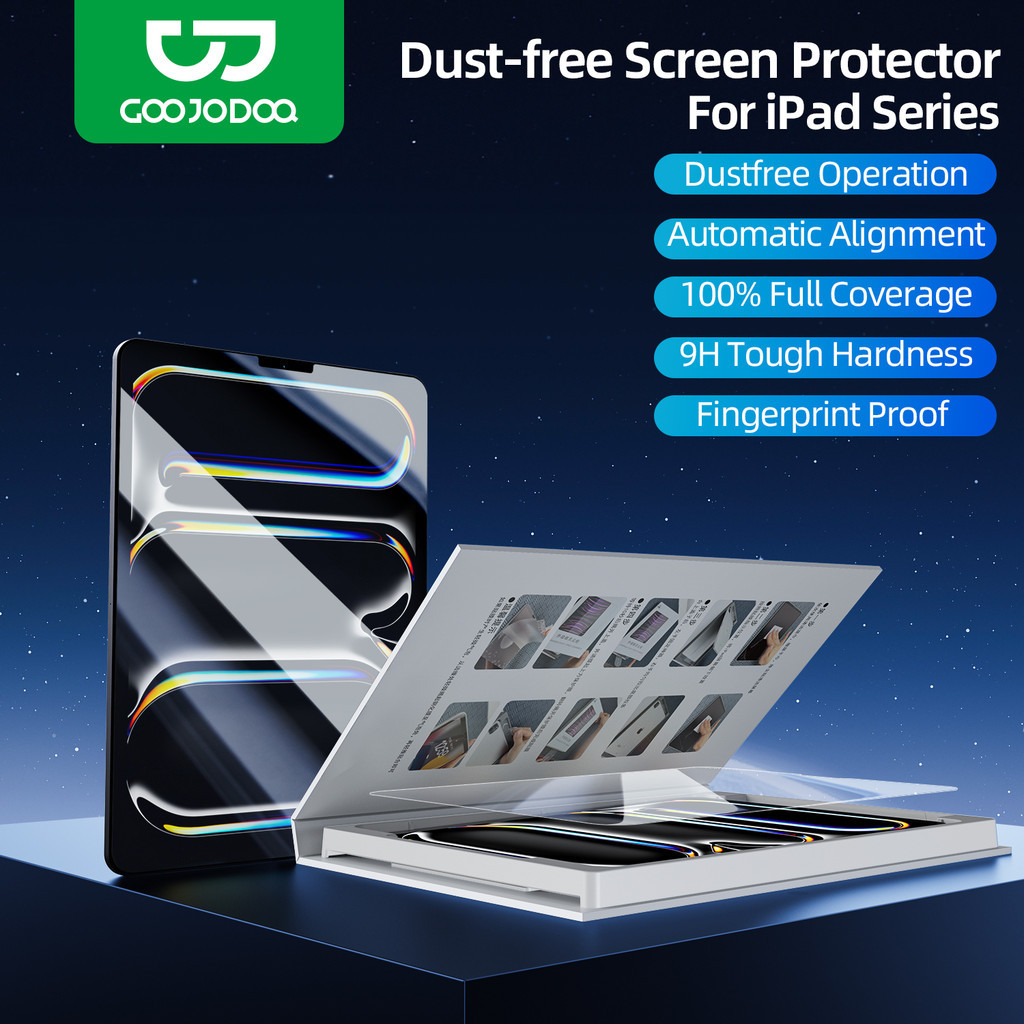 Jual Goojodoq ultra durable 9H tempered glass tablet screen protector ...