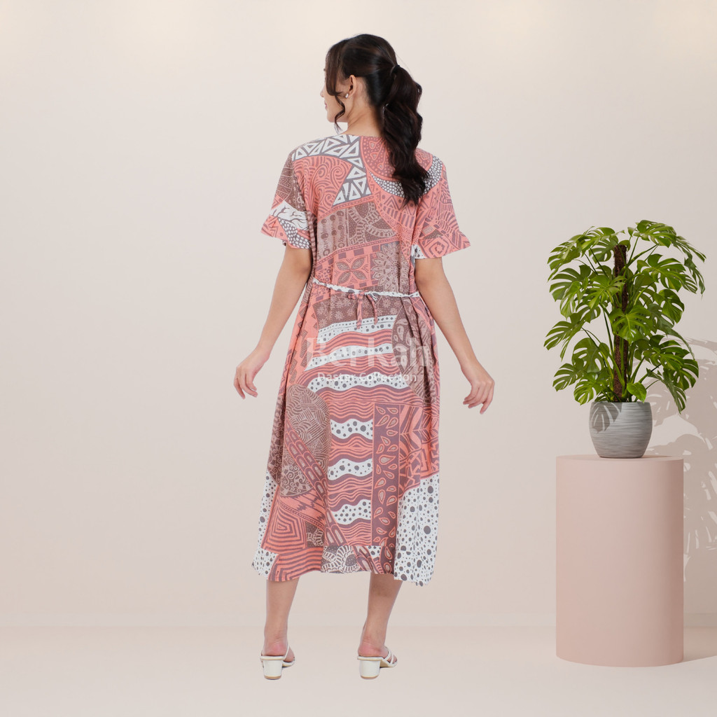 Daster Batik Rayon Busui Resleting Surya Teja 4