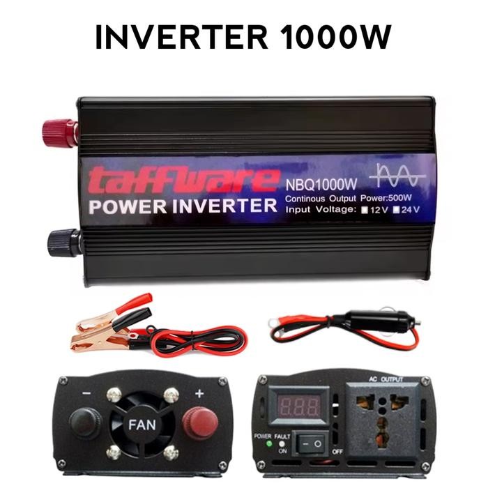 Jual Inverter DC to AC Pure Sine Wave 4000 Watt DC 12V 24V 48V AC 220V ...