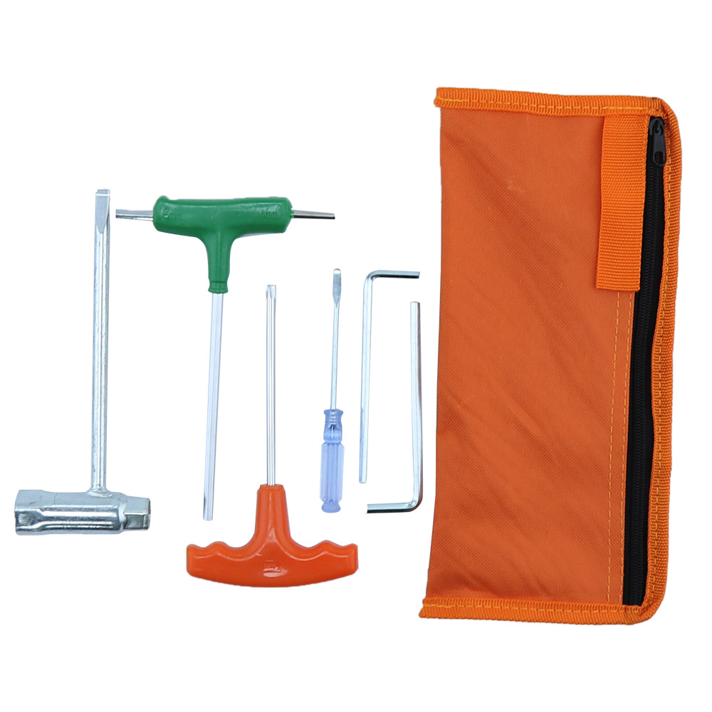 Chainsaw Multi-Tool Kit | T27 Torx & 4mm Allen Wrench | 4 Socket Sizes