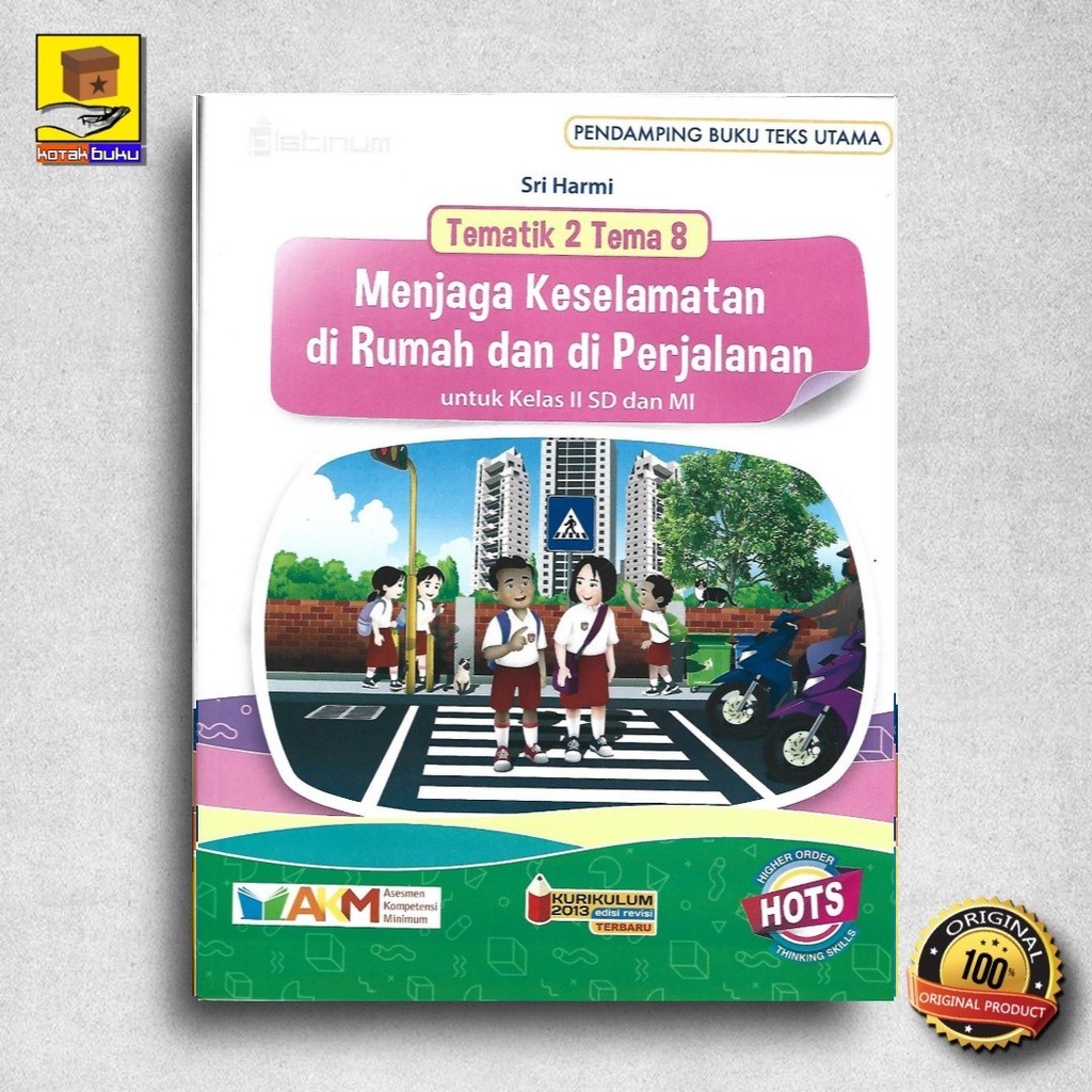 Jual BUKU TEMATIK SD KELAS 2 TEMA 1 2 3 4 5 6 7 8 AKM - HOTS PLATINUM ...