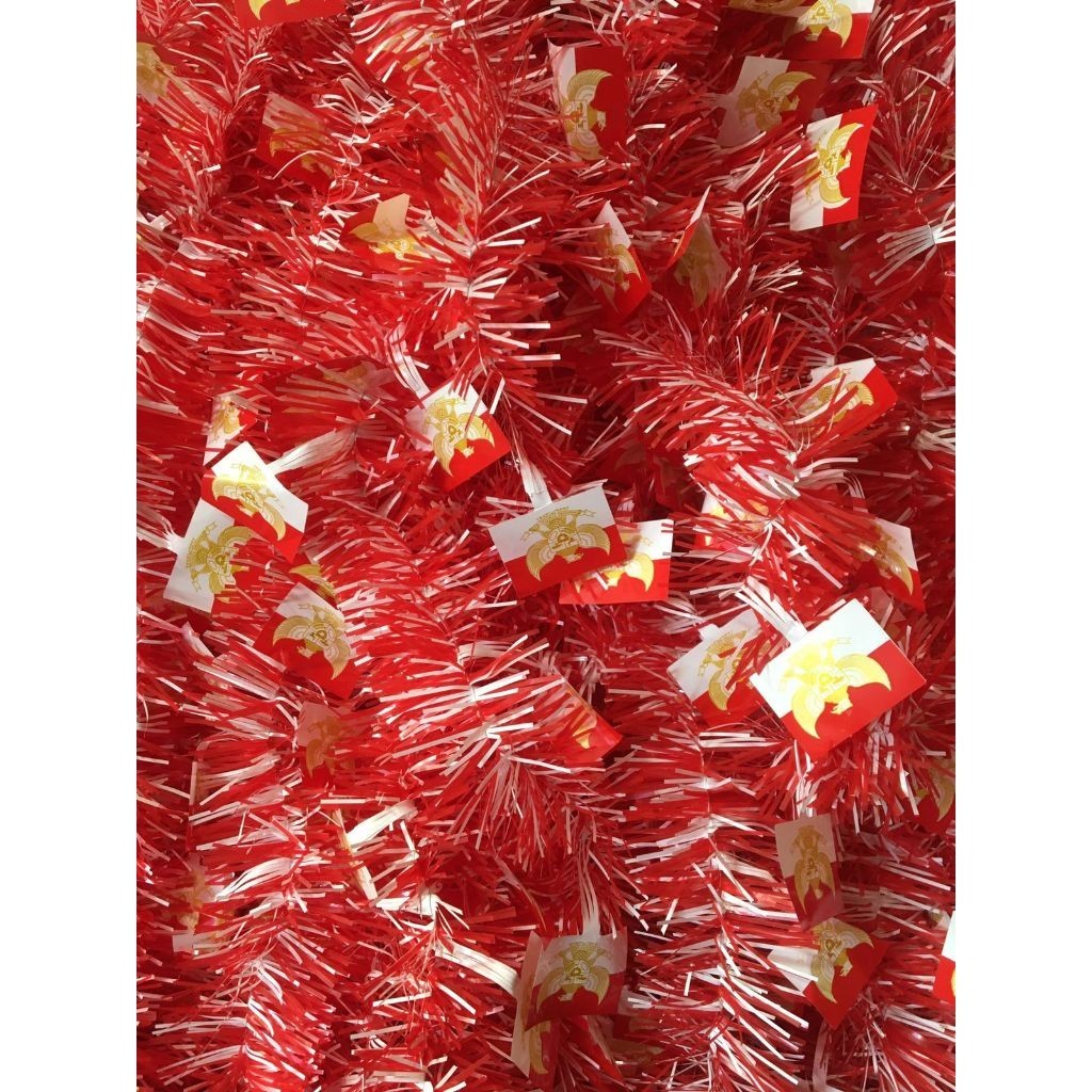 Jual EXD 2 METER SLINGER RUMBAI BENDERA MERAH PUTIH 17 AGUSTUS Hiasan ...