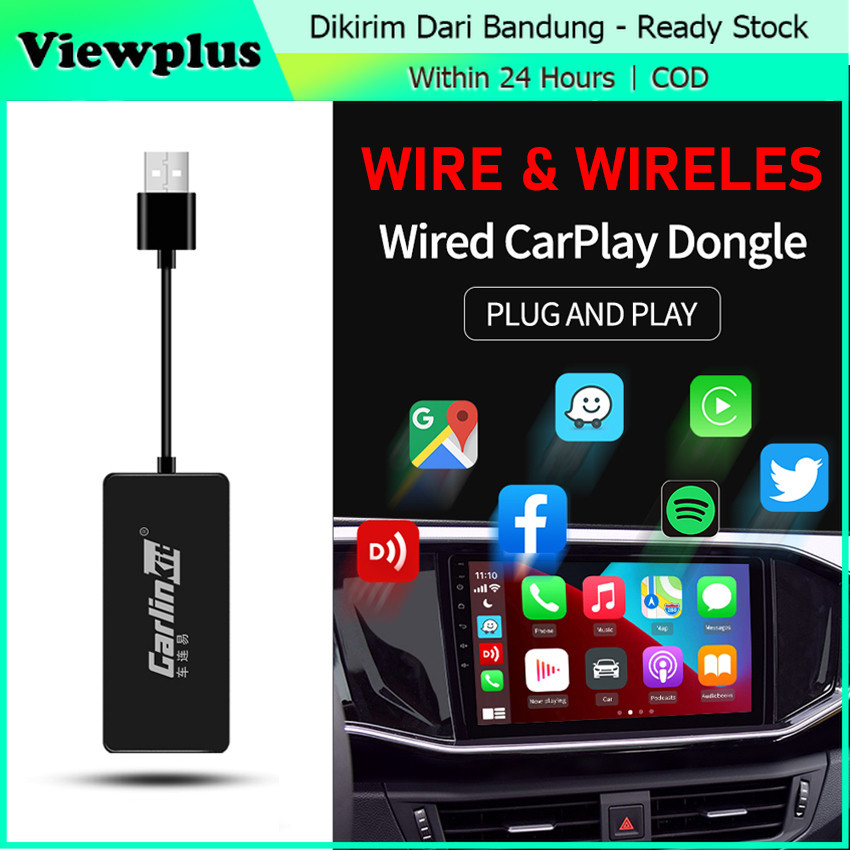 Jual Carlinkit Dongle Modul Apple Carplay & Android Auto Wireless Ai ...