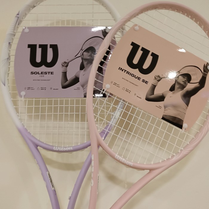 Jual Raket Tennis Wilson Tennis Racquet Soleste Lilac Ladies Intrigue ...