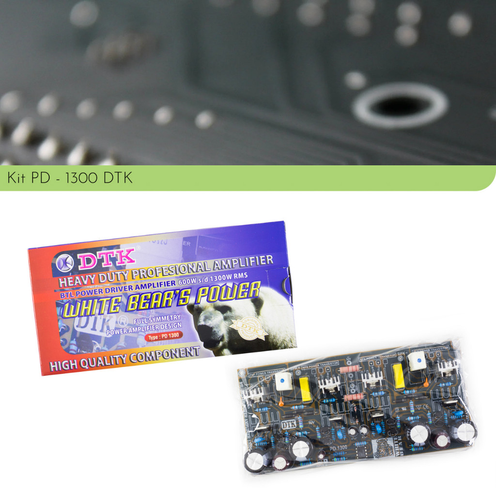Jual Kit Rakitan Driver 3 Tingkat BTL White Bear PD-1300 by DTK