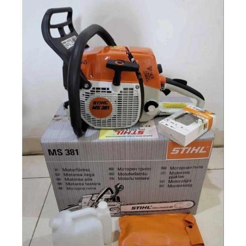 Jual CHAINSAW MS 381 STIHL Unit Only Made In Brazil | Shopee Indonesia